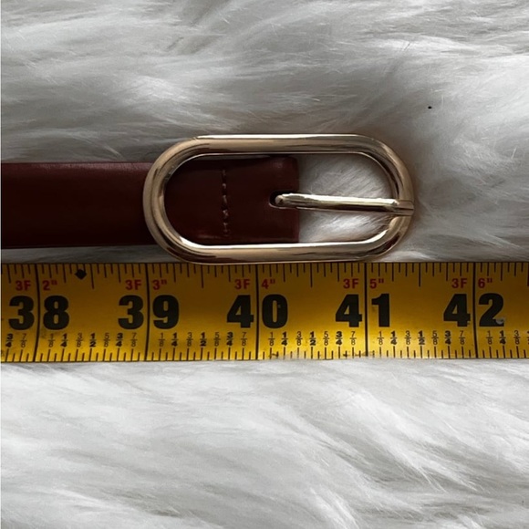 MNG By Mango womens size M leather belt - Picture 5 of 5